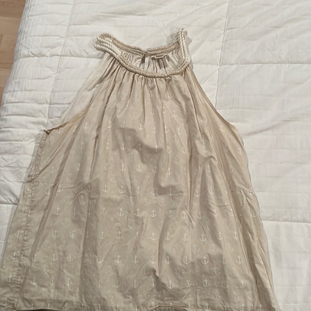 Jcrew factory size 8 anchor tank top